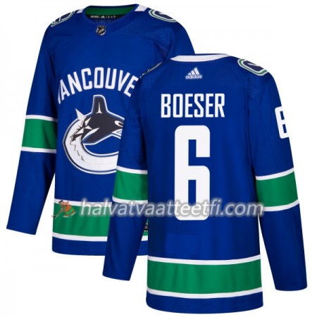 Miesten NHL Vancouver Canucks Pelipaita Brock Boeser 6 Adidas 2017-2018 Sininen Authentic Miesten NHL Vancouver Canucks Pelipaita Brock Boeser 6 Adidas 2017-2018 Sininen Authentic